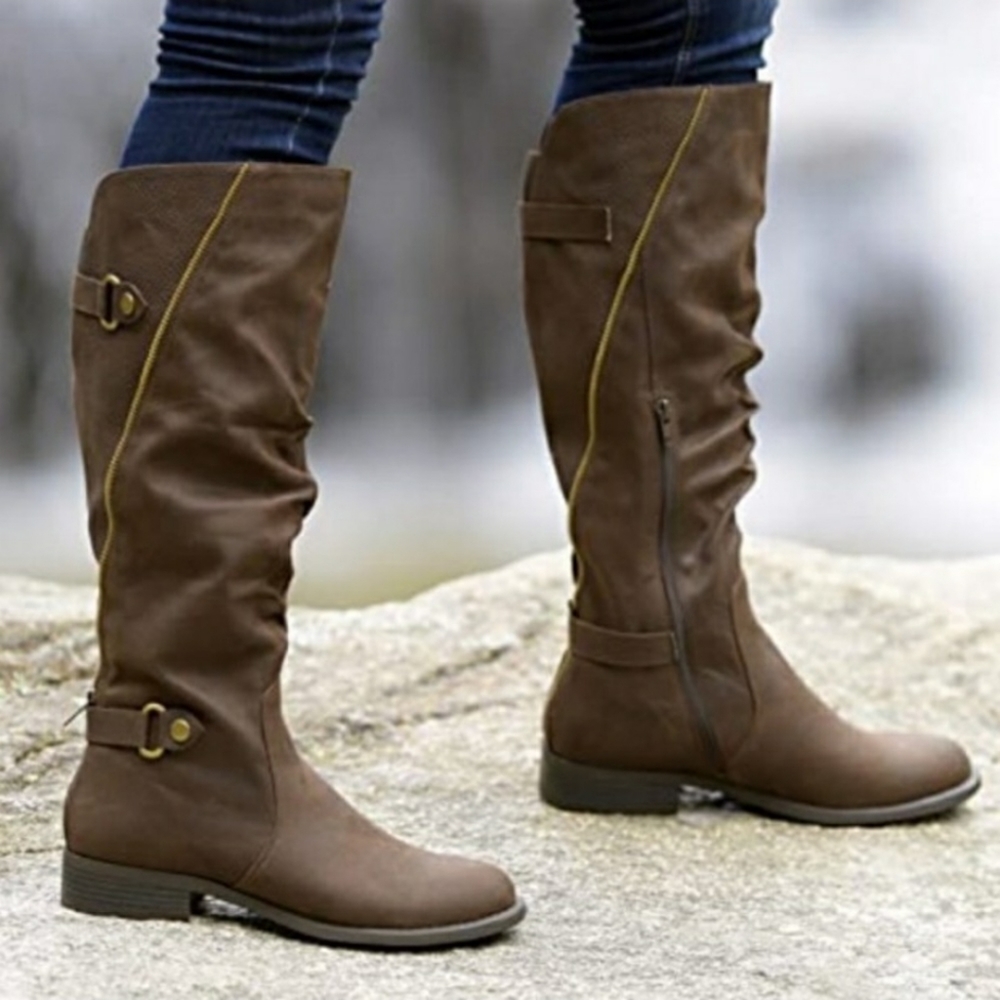 White Mountain Leto Slouchy Riding Boot New
